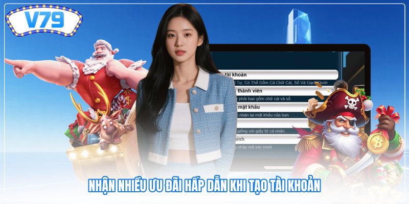 Nhận nhiều ưu đãi hấp dẫn khi tạo tài khoản